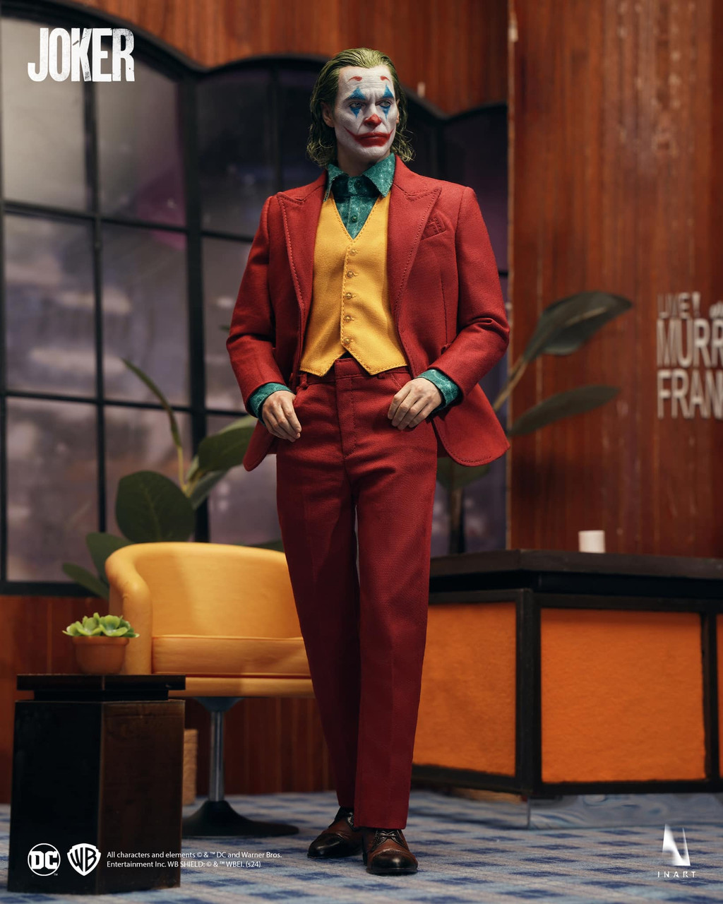 inart ジョーカー InArt Joker 2019 Joaquin Phoenix 4-Pack Premium Version 1/6 Scale