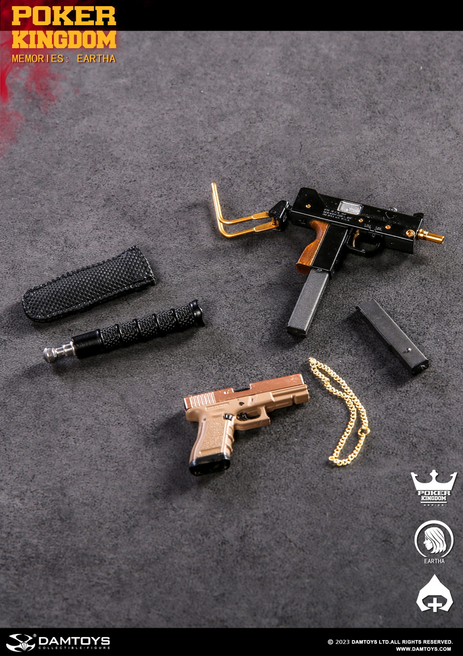 DAMTOYS GK004MX-B Poker Kingdom memories Eartha 1/6 Scale Figure