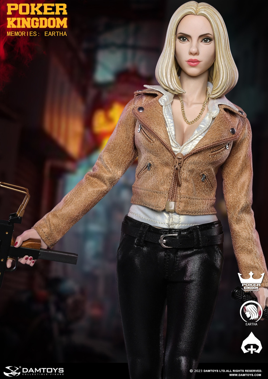 DAMTOYS GK004MX-B Poker Kingdom memories Eartha 1/6 Scale Figure