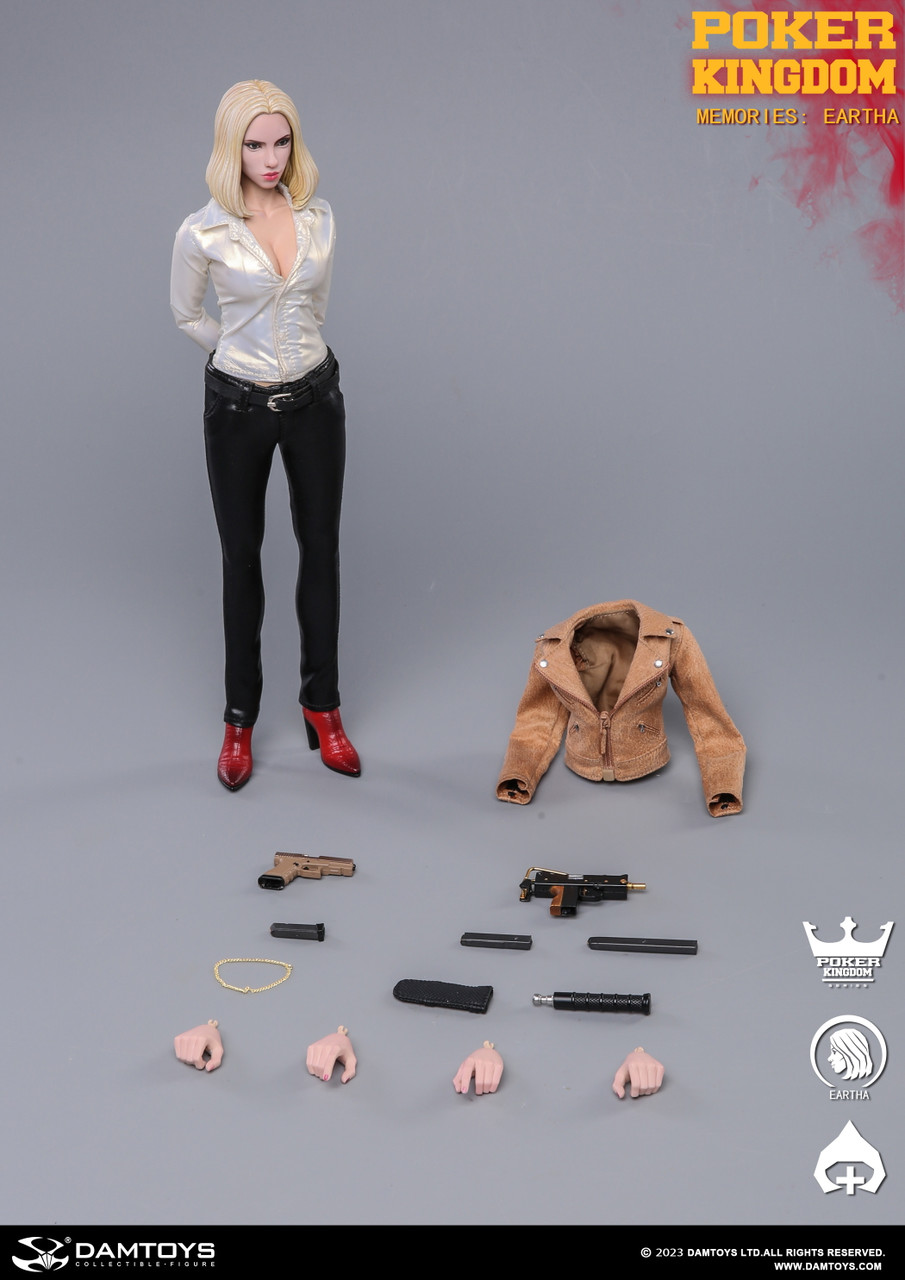DAMTOYS GK004MX-B Poker Kingdom memories Eartha 1/6 Scale Figure