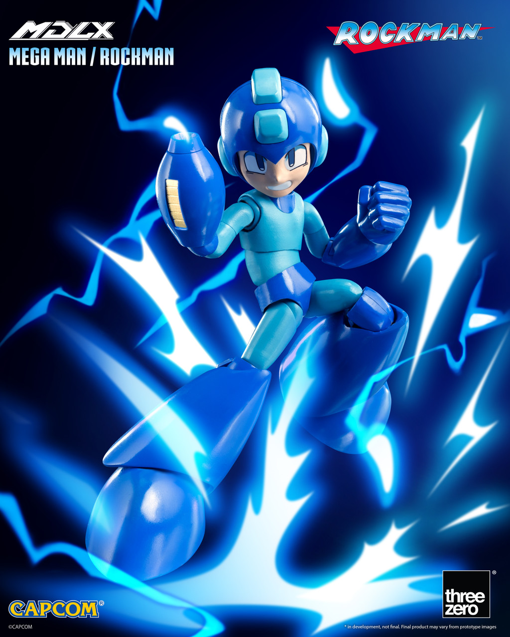 Threezero MDLX Mega Man Rockman 1/12 Action Figure