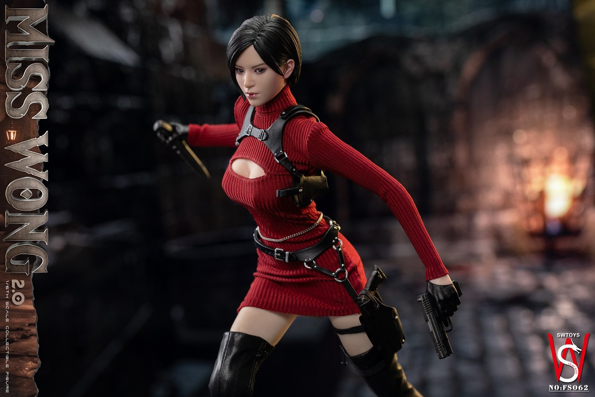 SWTOYS FS062 1/6 Scale Miss Wong Figure Resident evil