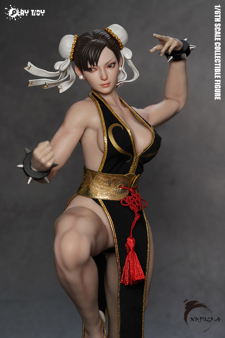 Play Toy P023A Combat Godness Street Fighter Chun Li 1/6 Scale
