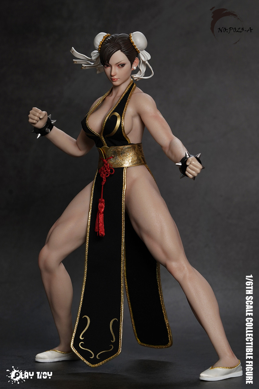 Play Toy P023A Combat Godness Street Fighter Chun Li 1/6 Scale