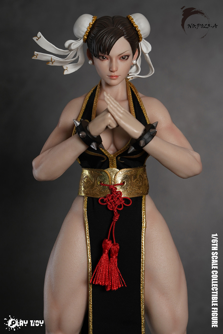 Play Toy P023A Combat Godness Street Fighter Chun Li 1/6 Scale