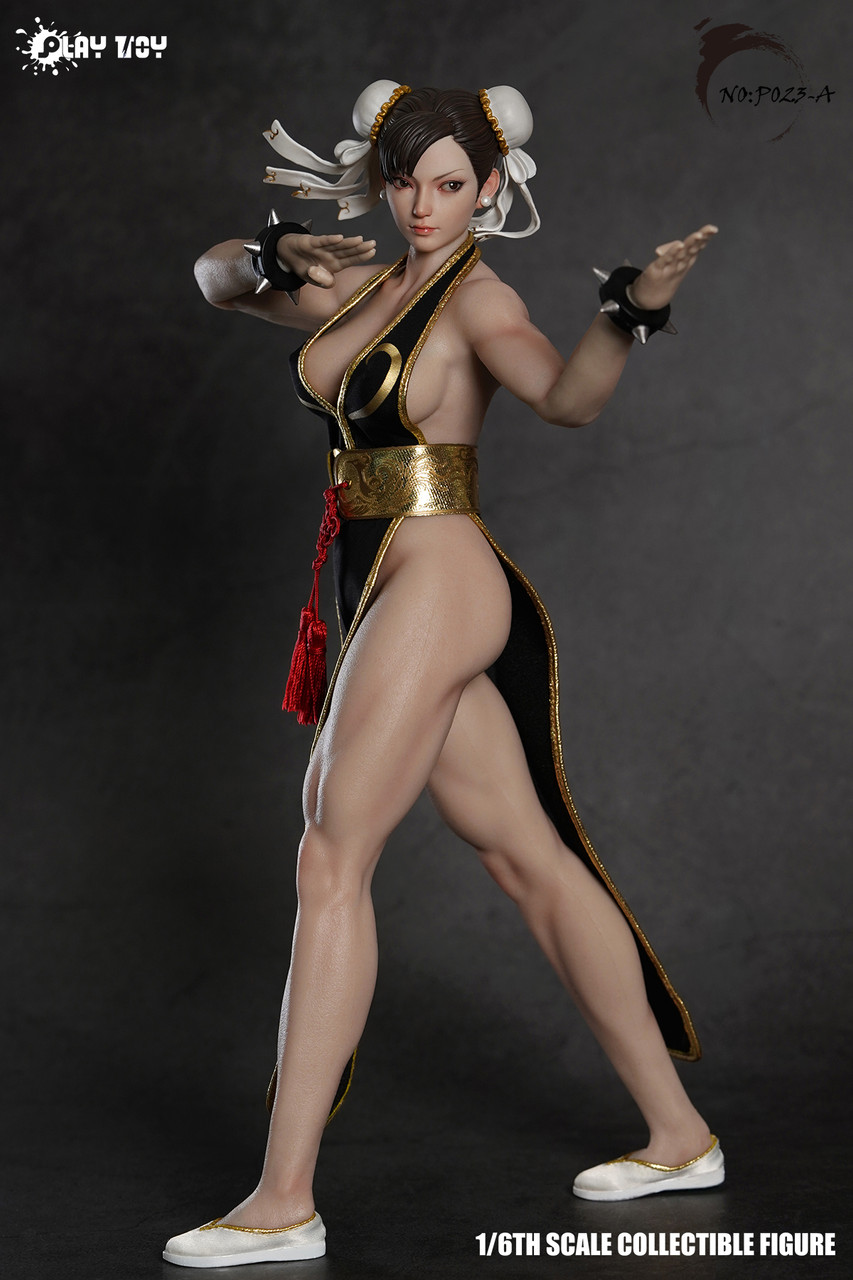 Play Toy P023A Combat Godness Street Fighter Chun Li 1/6 Scale
