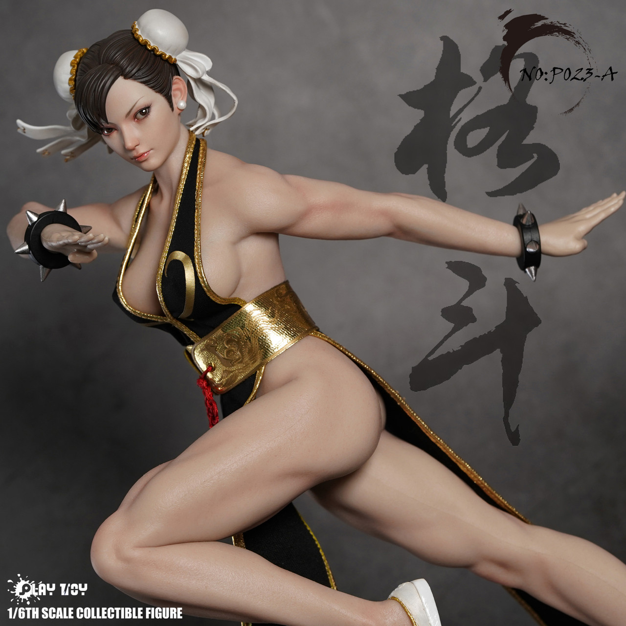 Play Toy P023A Combat Godness Street Fighter Chun Li 1/6 Scale