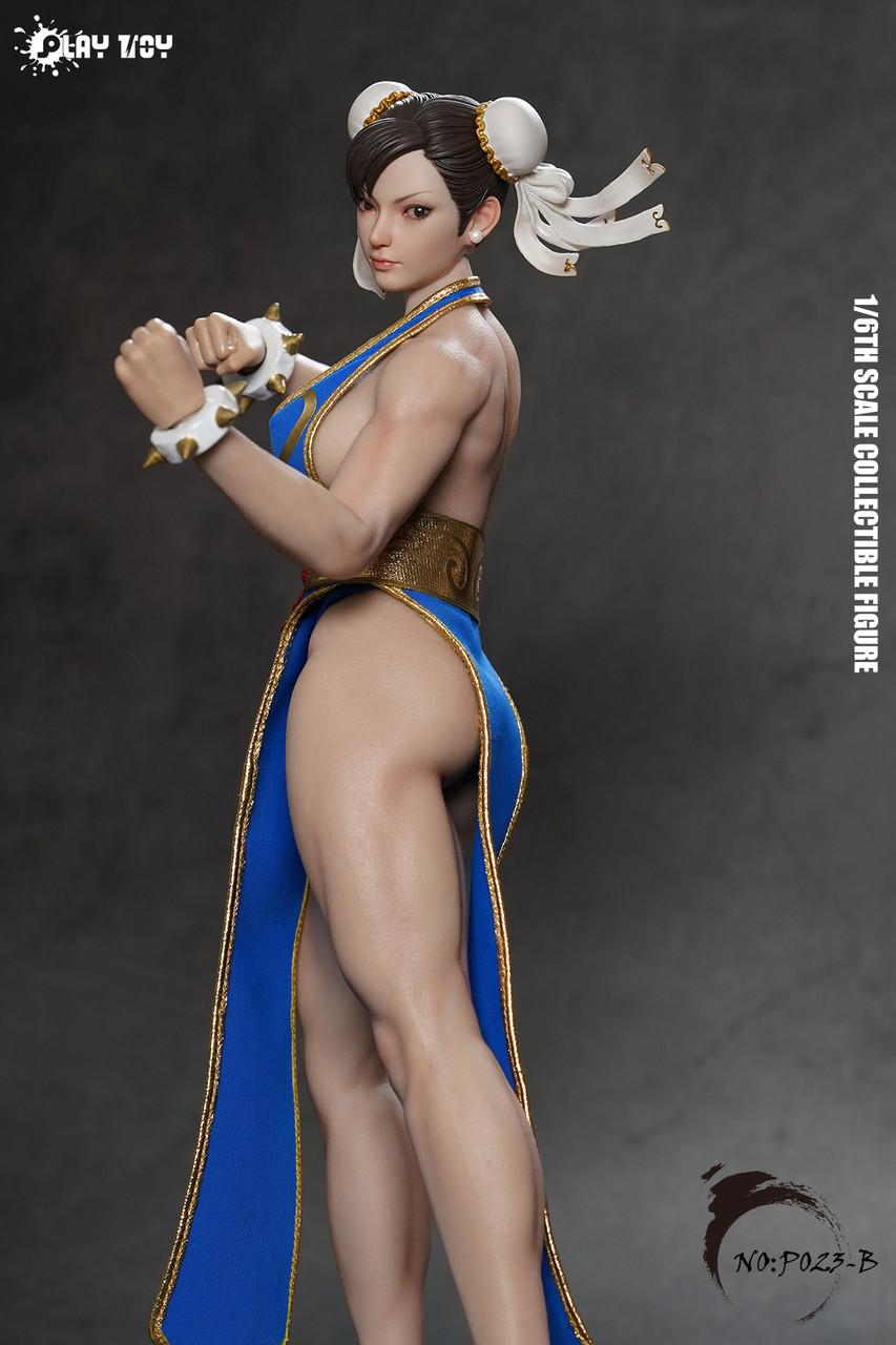 Play Toy P023B Combat Godness Street Fighter Chun Li 1/6 Scale