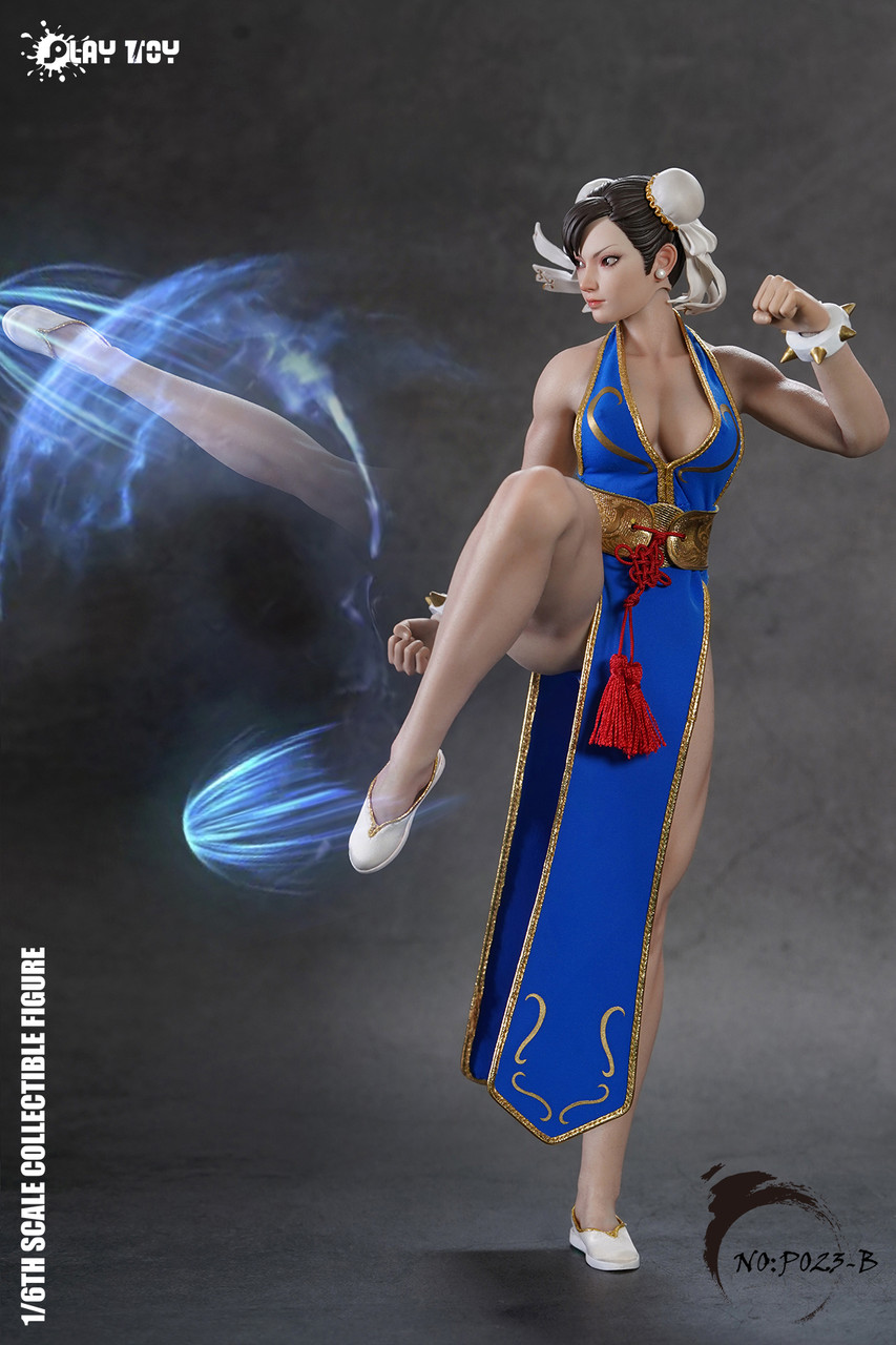 Play Toy 1/6 P023 B 春麗 PLAY TOY 1/6 Combat Goddess Action Figure (P023 A/B