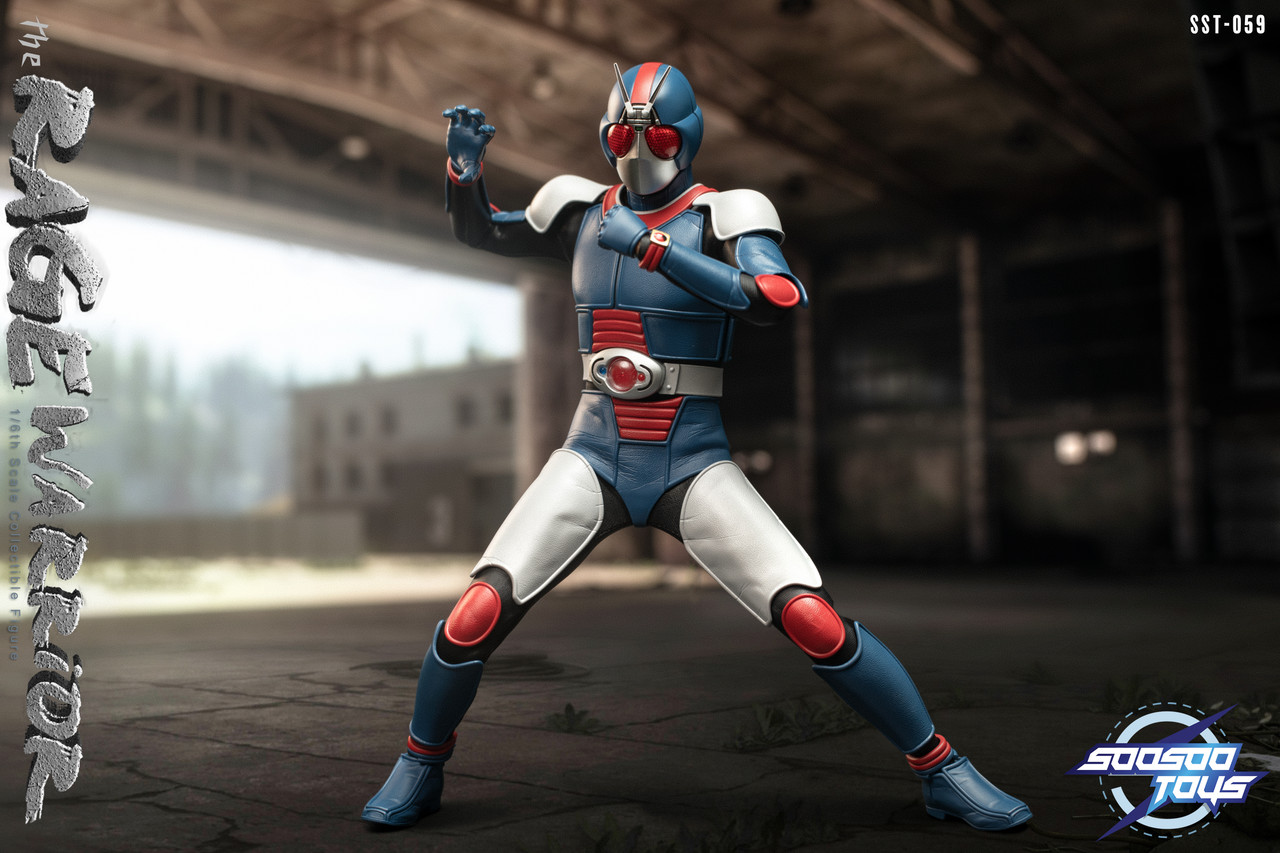 RAGE WARRIOR フィギュア SooSoo Toys SOOSOOTOYS The Rage Warrior Masked Rider 12