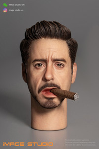 Image Studio Tony Head Sculpt with Cigar for 1/6 Scale Figure Image Studio Tony Head Sculpt with Cigar for 1/6 Scale Figure
