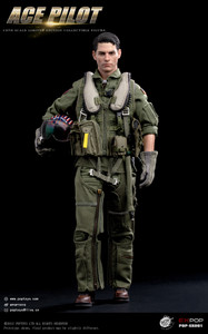 POPTOYS EX061 ACE Pilot Flying Suit Version 1/6 Scale Figure POPTOYS EX061 ACE Pilot Flying Suit Version 1/6 Scale Figure