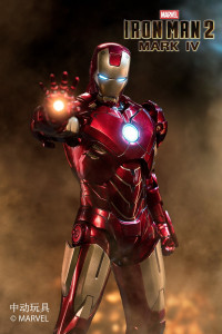 ZD Toys 18cm Iron Man Mark IV Figure Light Up Version ZD Toys 18cm Iron Man Mark IV Figure Light Up Version