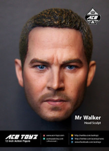 Ace Toyz ATH-003 Mr. Walker 1/6 Figure Head Sculpt Ace Toyz ATH-003 Mr. Walker 1/6 Figure Head Sculpt