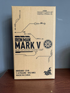 Hot Toys  MMS400D18 Iron Man 2 Mark V Tony Stark Robert Downey 1/6th Scale Collectible Figure Diecast Reissue Hot Toys  MMS400D18 Iron Man 2 Mark V Tony Stark Robert Downey 1/6th Scale Collectible Figure Diecast Reissue