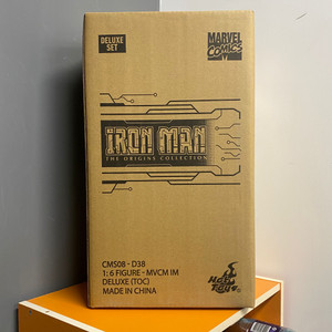 Hot Toys CMS08D38 Iron Man The Origins Collection Marvel Comics Deluxe Version 1/6 Figure Hot Toys CMS08D38 Iron Man The Origins Collection Marvel Comics Deluxe Version 1/6 Figure