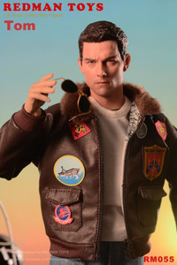 REDMAN TOYS RM055 Top Gun Tom Cruise 1/6 Collectible Figure