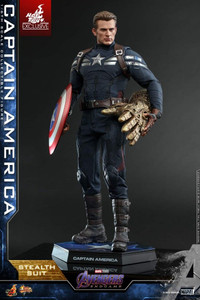 Hot toys MMS607 Avengers Endgame Captain America (Stealth Suit) 1/6 Action Figure
