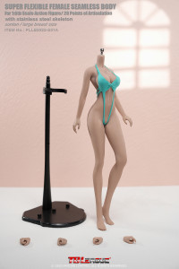 TBLeague S37A 1/6 Pale Skin Large Breast Anime Girls Seamless Body with  Metal Skeleton - LionRockToyz