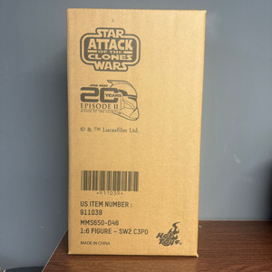 Hot Toys MMS650D46 C-3PO Star Wars Episode II: Attack of the Clones 1/6 Action Figure Hot Toys MMS650D46 C-3PO Star Wars Episode II: Attack of the Clones 1/6 Action Figure