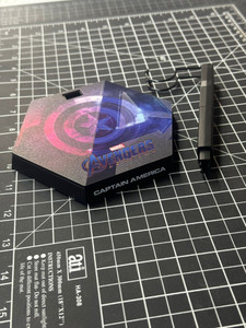 1/6 Figure Parts Display Stand for Hot Toys MMS563 Captain America Avengers: Endgame 1/6 Figure Parts Display Stand for Hot Toys MMS563 Captain America Avengers: Endgame