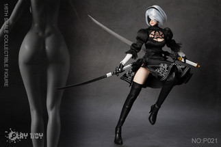PLAY TOY P021 Sexy Humanoid Robot 2B 1/6 Figure