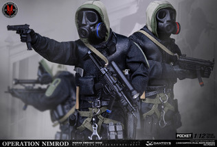 DAMTOYS PES012 22 SAS CRW Operation Nimrod 1/12 Scale Figure