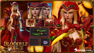 Shark Toys presents the SK010 Blood Elf Rogue in stunning 1/6 scale.