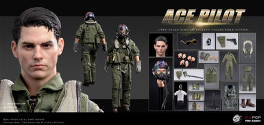POPTOYS EX061 ACE Pilot Flying Suit Version – The Ultimate Aviation Tribute POPTOYS EX061 ACE Pilot Flying Suit Version – The Ultimate Aviation Tribute