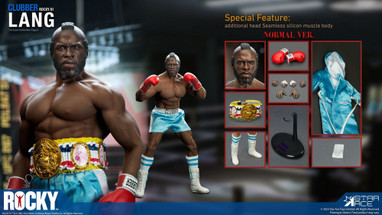 Star Ace Toys SA0136 Clubber Lang Rocky III 1/6 Action Figure Deluxe version