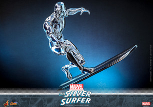 Hot Toys brings the Silver Surfer to life in 1/6 scale with the CMS033 collectible figure