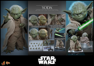 Hot Toys MMS878 Yoda 1/6 Scale Figure | Revenge of the Sith