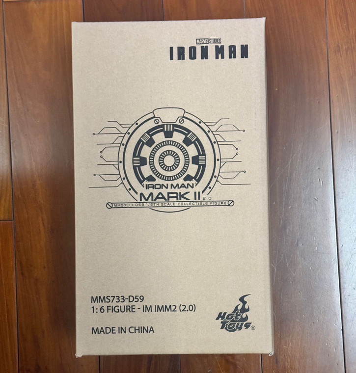 Hot Toys MMS733D59 Iron Man Mark 2 2.0 1/6 Scale Action Figure