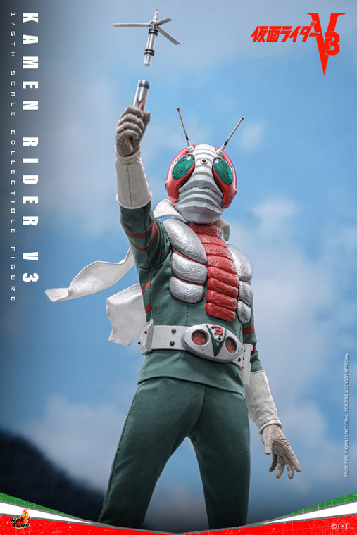 Hot Toys TMS162 Kamen Rider V3 1/6th Scale Collectible Figure