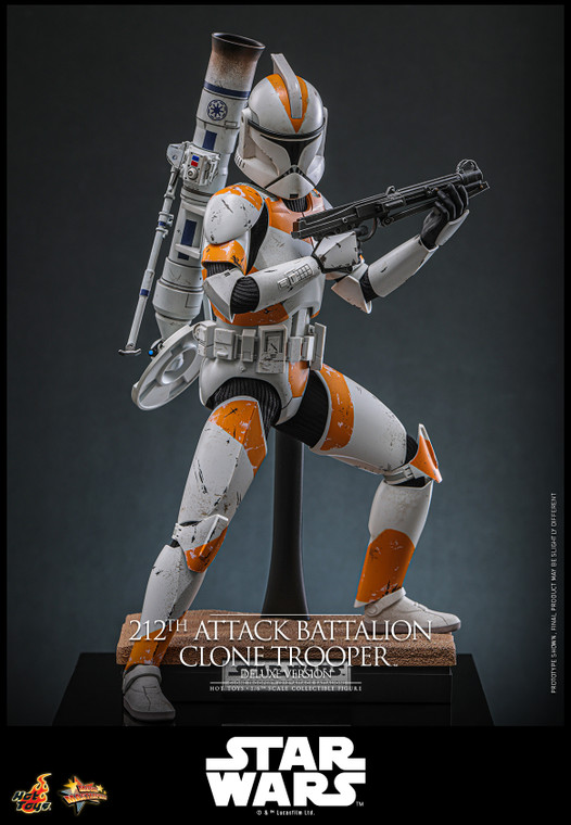 Hot Toys MMS852 212th Attack Battalion Clone Trooper Deluxe Version 1/6 Figure – Star Wars: Revenge of the Sith