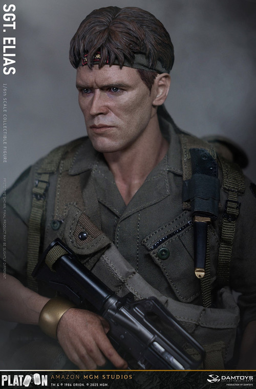Damtoys DMS047 Sergeant Elias Platoon Vietnam 1/6 Scale Figure