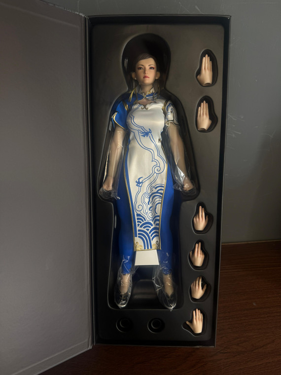 Play Toy P026 Fighting Goddess White Cheongsam Version 1/6 Scale Figure In Stock