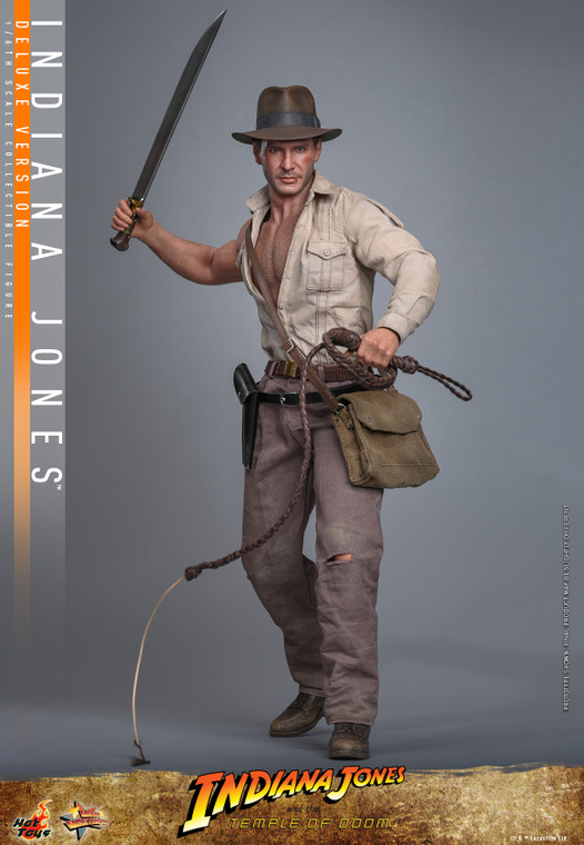 Hot Toys MMS861 Indiana Jones (Temple of Doom) 1/6 Scale Figure Deluxe Version