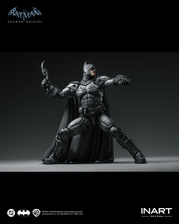 INART Batman (Battle Damaged Version) Arkham Origins 1/12 Figure