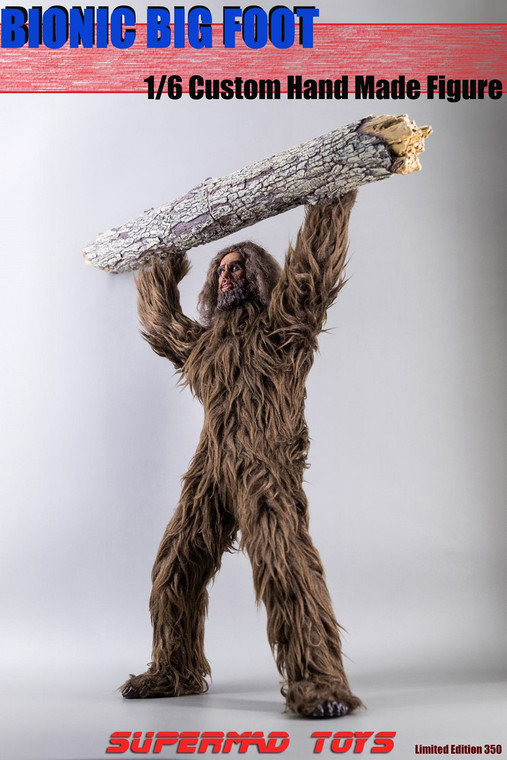 Supermad Toys Six Million Bionic Man Hunting Suit 2.0 & Bionic Big Foot 1/6 Deluxe Box Set