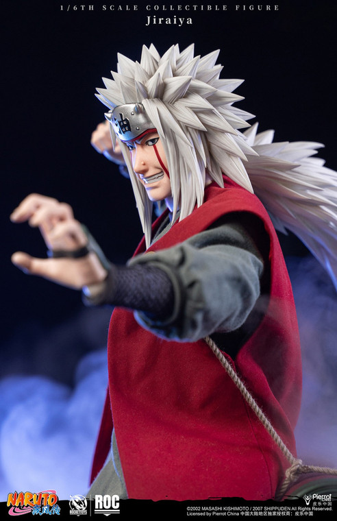 Rocket Toys ROC‑019 Jiraiya Naruto Shippuden 火影忍者疾風傳 1/6 Scale Figure