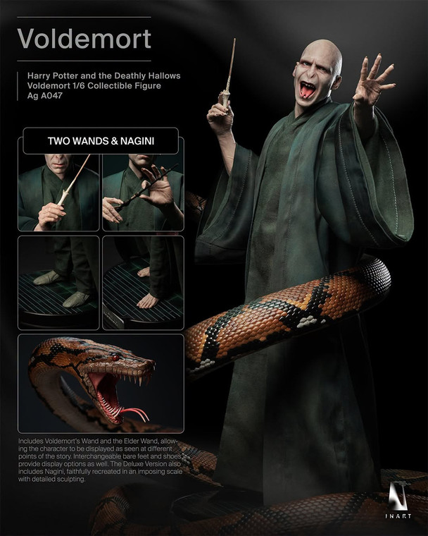 INART A047P1 Lord Voldemort (Deathly Hallows) 1/6 Scale Figure Premium Version