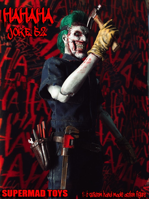 SUPERMAD TOYS HaHaHa Joke 52 1/6 Scale Figure Halloween Version