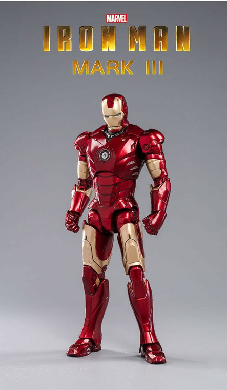 ZD Toys 1/10 Scale 18cm Iron Man Mark III Figure