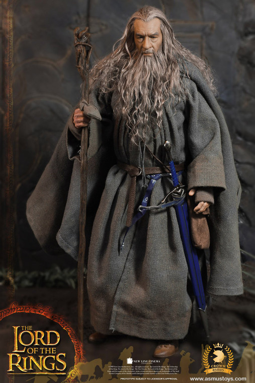 Asmus Toys The Crown Series CRW001 Gandalf The Grey Lord of the Rings 1/6 Figure