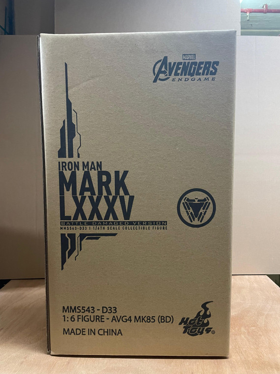 Hot Toys MMS543D33 Iron Man Mark LXXXV 85 Battle Damaged Avengers Endgame 1/6 Figure