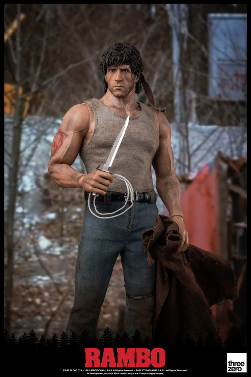 Threezero First Blood John Rambo 1/6 Scale Figure
