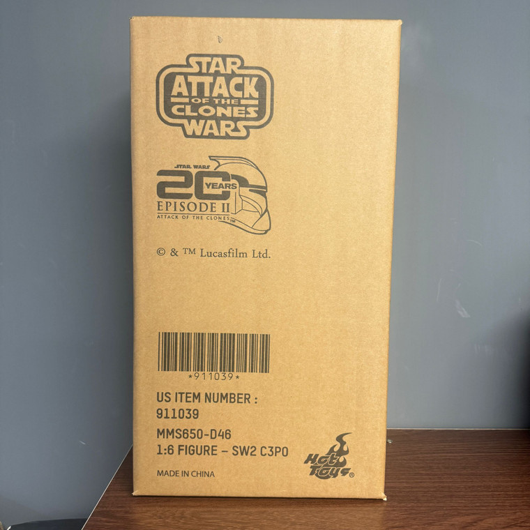 Hot Toys MMS650D46 C-3PO Star Wars Episode II: Attack of the Clones 1/6 Action Figure