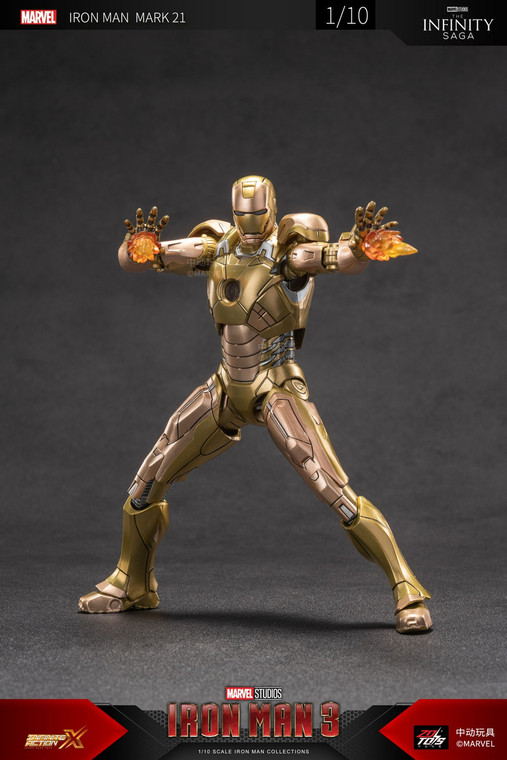 ZD Toys Iron Man 3 Mark 21 1/10 Figure