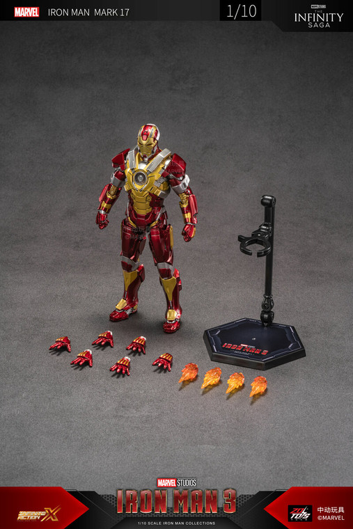 ZD Toys Iron Man 3 Mark 17 1/10 Figure